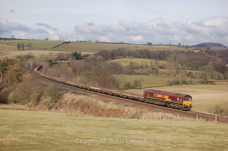 23.2.10 66176 6K05 Carlisle - Crewe, Armathwaite - Armathwaite