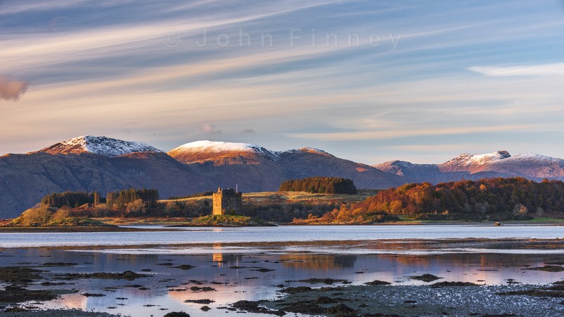 Castle Stalker Winter sunset, Scotland - Scotland (New images).