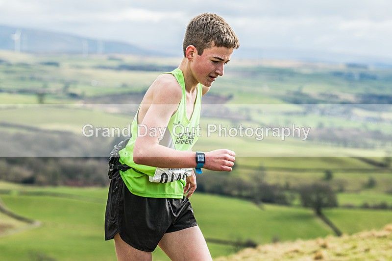 Helm Hill -261 - Kendal Winter League Helm Hill Fell Races (Under 13/15/17 & Seniors) Sunday 16th March 2025