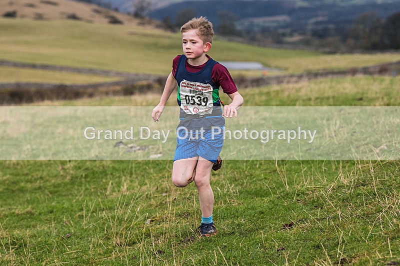 Cunswick U13-111 - Kendal Winter League Cunswick Scar Junior Under 13 Fell Race Sunday 26th January 2025