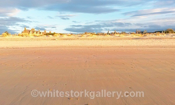 View Nairn from Central Beach - July - Nairn, Scottish Highlands - Zero Miles