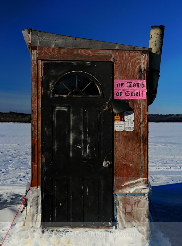 Ice Shack New Brunswick Canada
