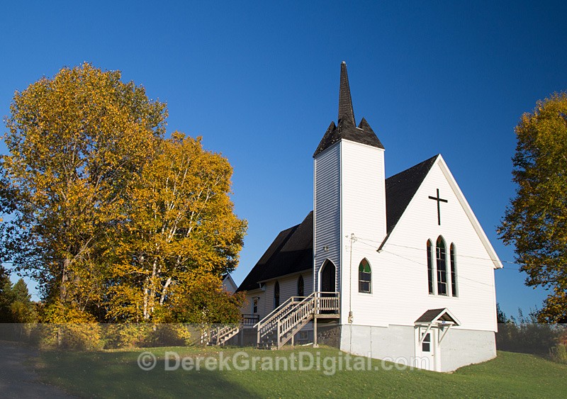 St. Helen's Anglican Church Licford New Brunswick Canada - Churches of New Brunswick