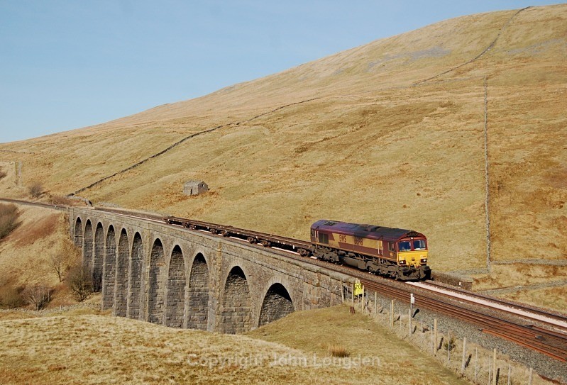 28.2.13 - 66198 6K05 Carlisle - Crewe, Arten Gill - Arten Gill