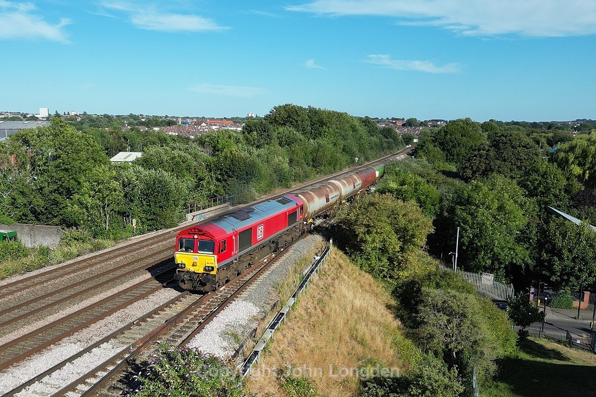 JL - 9.7.25 66655 6B33 Theale - Robeston, Narrowways Jn - Latest shots