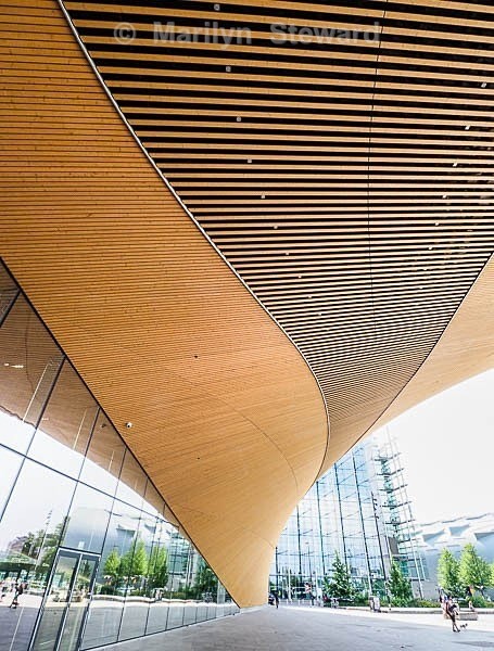 Helsinki-Oodi Library entrance area - Scandinavia and The Baltics