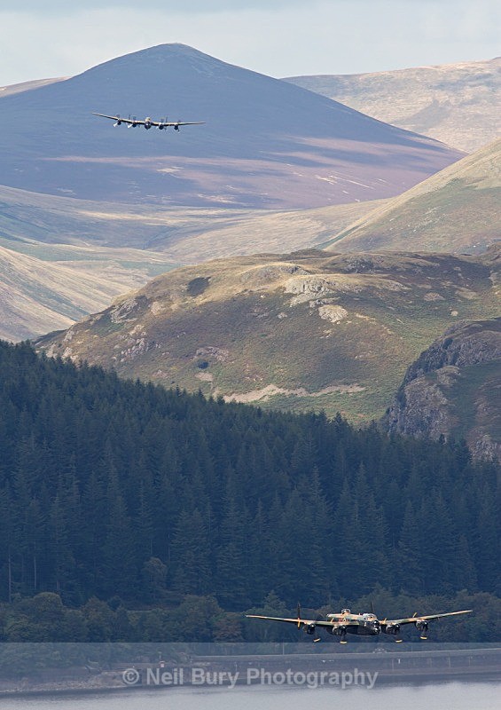  - Lancasters over Thirlmere