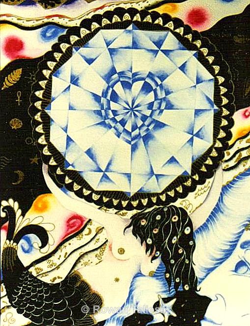 Neptune's Heart  © Rowan Taliesin 1987 - MY JOURNEY AS AN ARTIST
