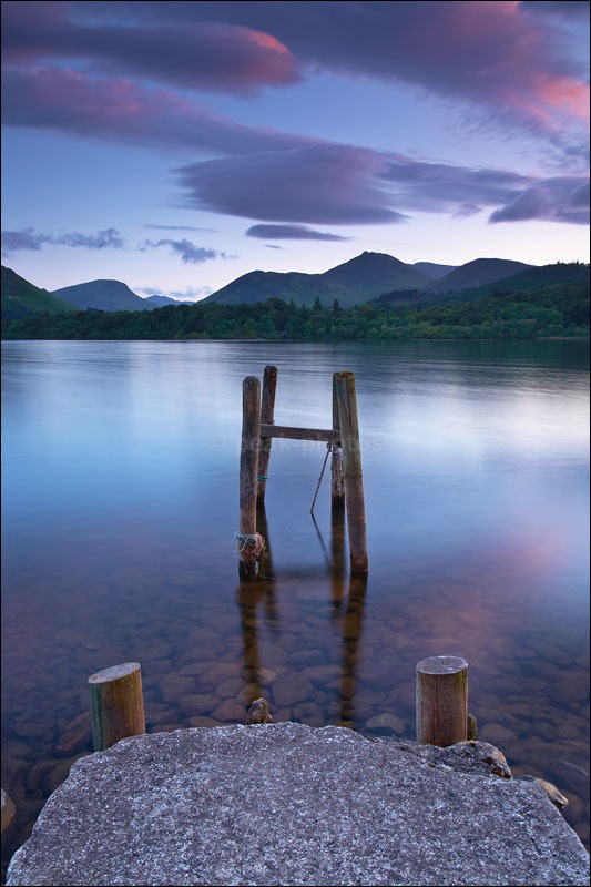 Derwent Water Jetty - Photographs of England