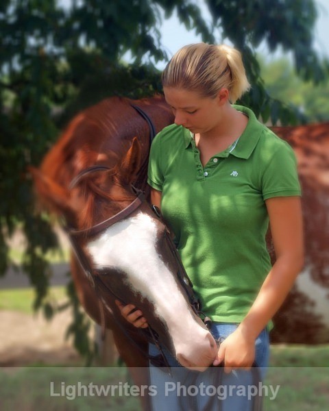Haleys Horse_007 - Haley and Pilgrim