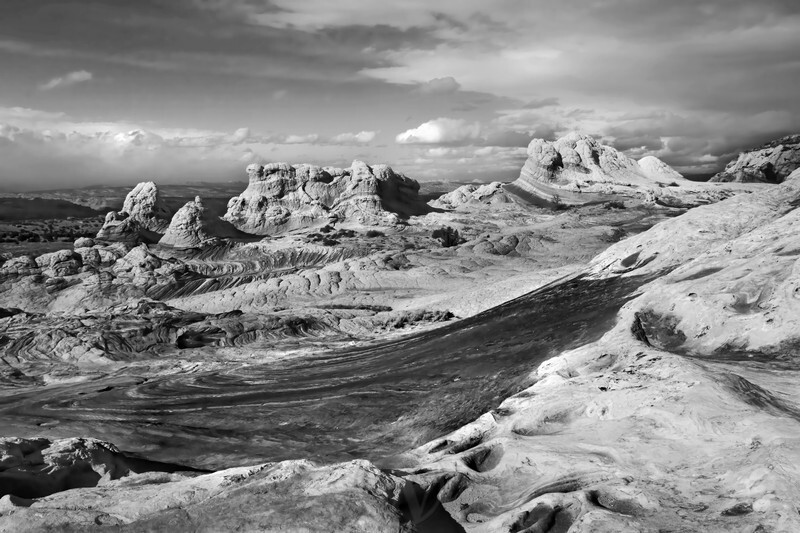 White Pocket 1 Arizona USA - Monochrome