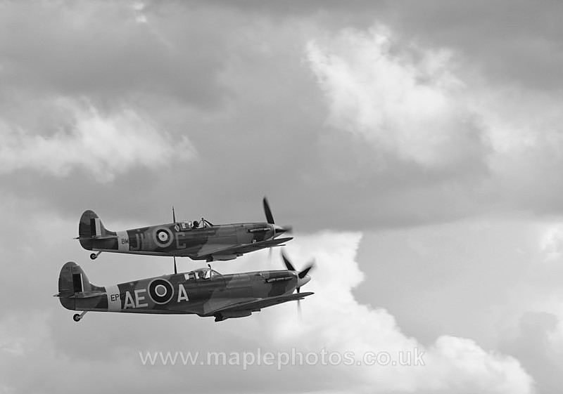 Spitfires in Flight
