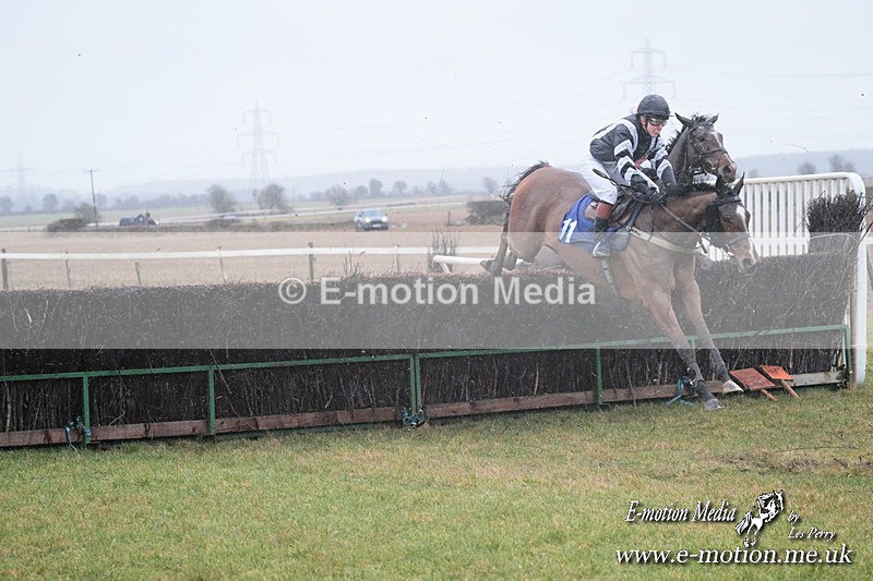 PtP 260125 328 - Cocklebarrow Point-to-Point racing with the Heythrop Hunt 26/01/25