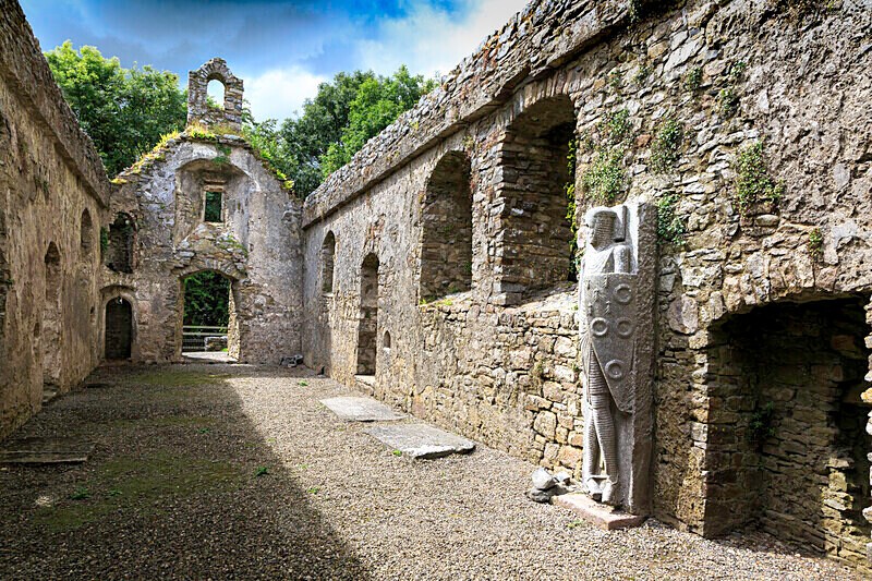 Kilfane Church - Ruins and Not So Ruined