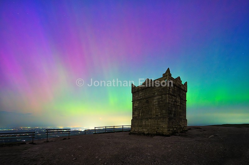 The Northern Lights Over Rivington Pike - Northern Lights