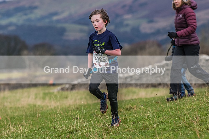 Cunswick U13-191 - Kendal Winter League Cunswick Scar Junior Under 13 Fell Race Sunday 26th January 2025