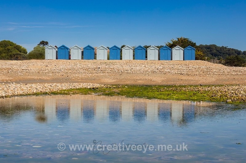 No. 0115 Charmouth Beach Huts - Landscape
