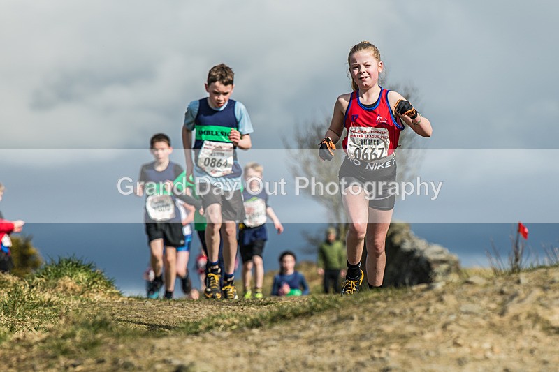 Helm Hill -150 - Kendal Winter League Helm Hill Fell Races (Under 13/15/17 & Seniors) Sunday 16th March 2025