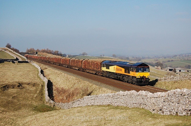 7.03.11 - 66843 6J37 Carlisle - Chirk, Greengates - Greengates