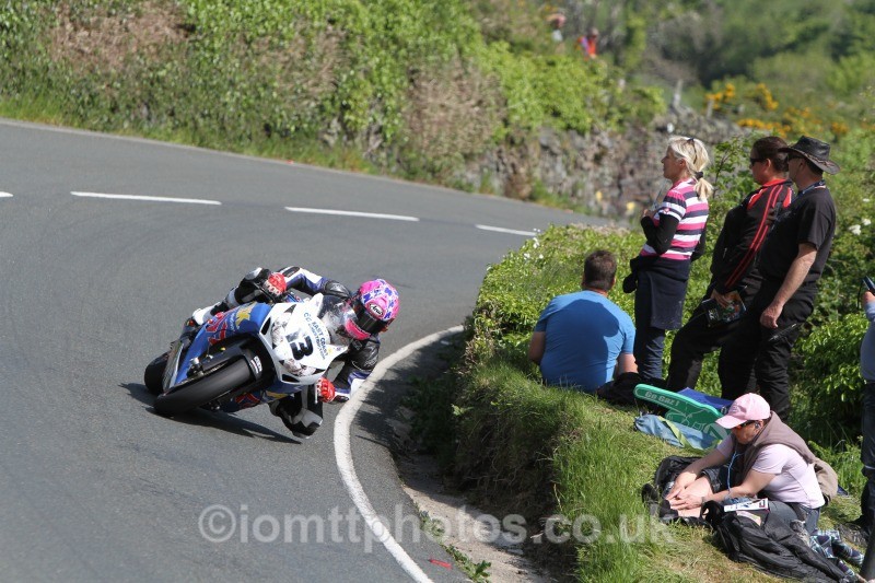 Lee Johnston Honda - Dainese Superbike Race 2014