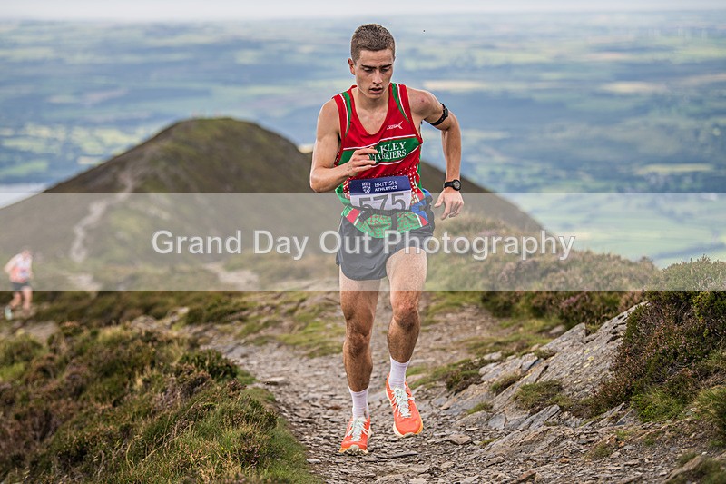 Uphill Only-153 - British Athletics Off Road Running Championships Senior Uphill Only Trial - Skiddaw Friday 15th Augu