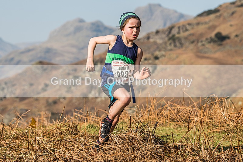 Elterwater-162 - Kendal Winter League Elterwater Under 13 Fell Race Sunday 9th March 2025