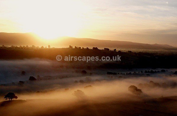 Eden Misty Sunrise - Eden Valley, Cumbria