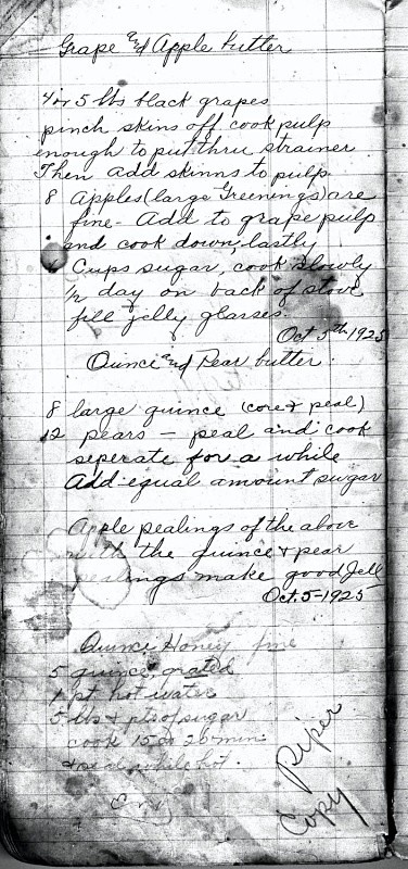 Apple Butter - The Journal of Clara Bacon