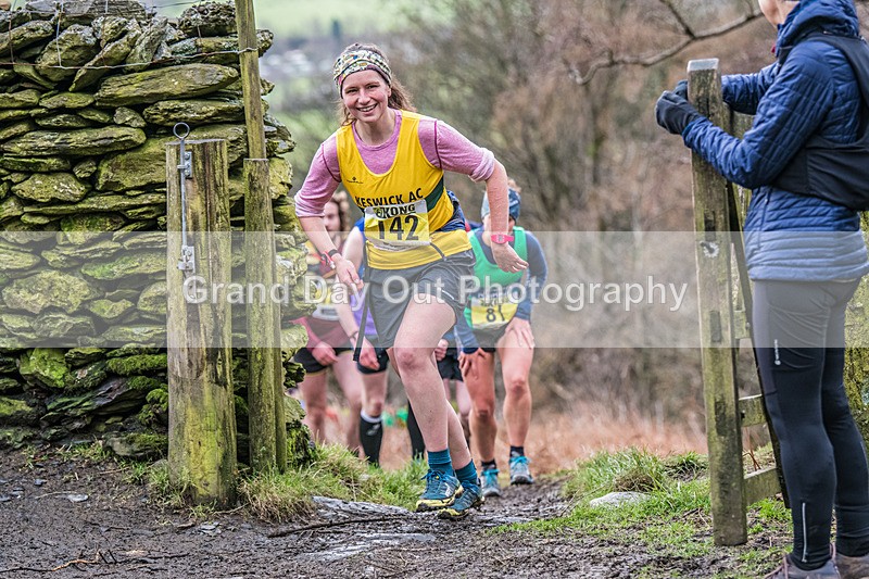 BB Kong-251 - Kong Running BB Kong Fell Race Saturday 17th February 2024