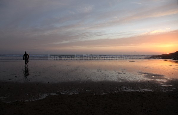 Woolacombe Surfer _DEV039 - Devon landscape Photography