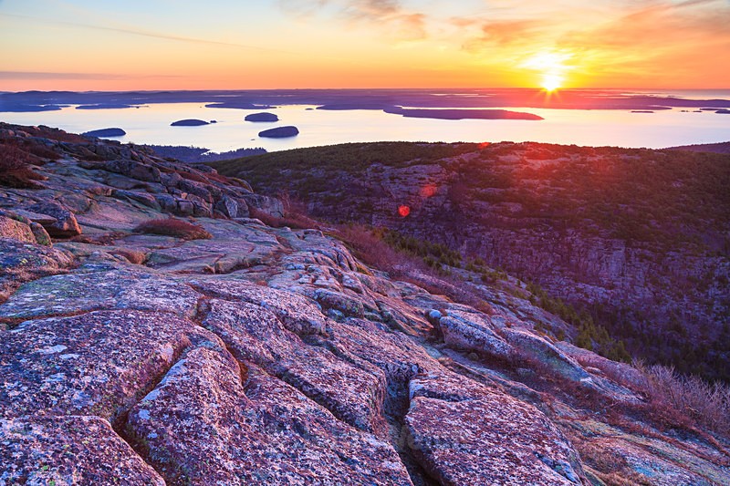 Cadillac Mountain Sunrise - Maine