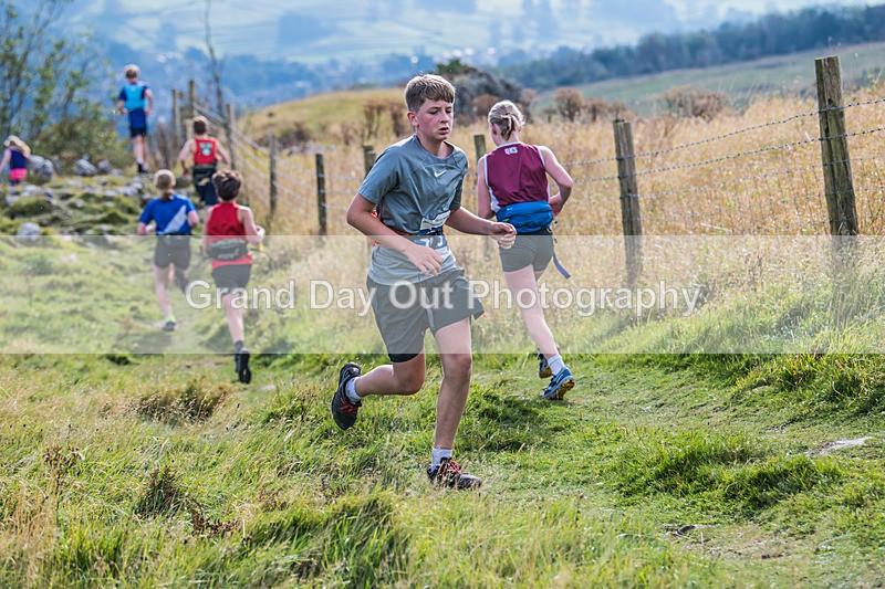 Year 8-9-209 - The English Schools Fell Running Championship Giggleswick Year 8-9 Sunday 6th October 2024