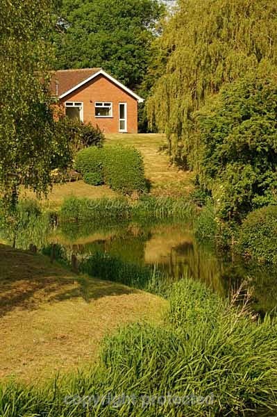 House near River Witham (Lincolnshire) - England