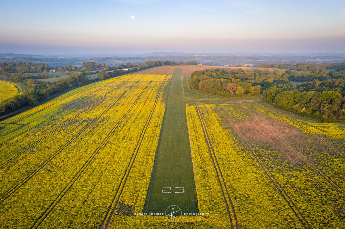 Dawn strip - FROM ABOVE