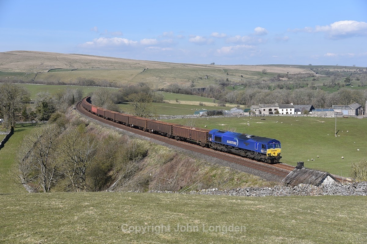 JL - 16.4.21 66142 6E97 Kirkby Thore - Tees Dock, Smardale - Smardale