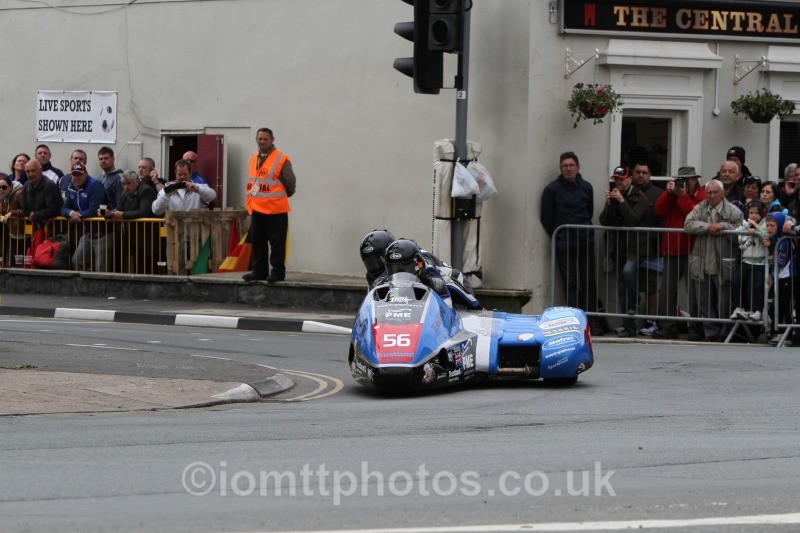 Alan Founds & Tom Peters - Sure Sidecar Race 2