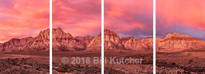 Red Rock Pano 4 Panel - Current Show