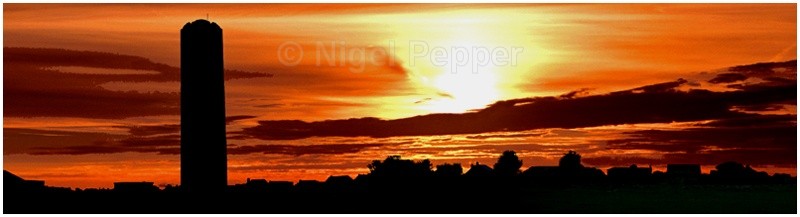 Naze Tower Sunset - Naze Tower