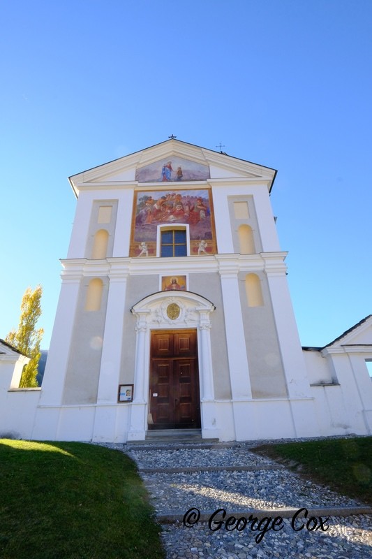 Parish church of St Stefan Tiefencastel - Switzerland