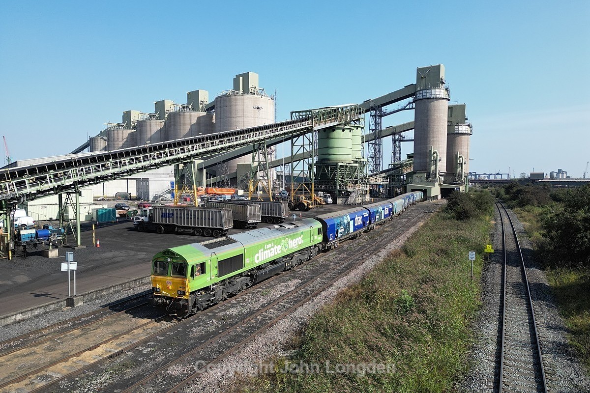 JL - 30.8.24 66004 4H77 Immingham biomass - Drax, Immingham - Latest shots