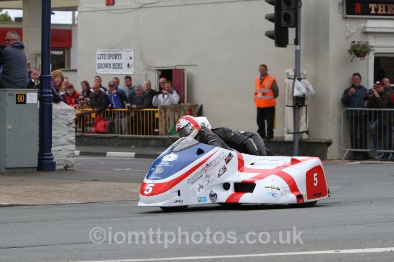 Conrad Harrison & Mike Aylott - Sure Sidecar Race 2