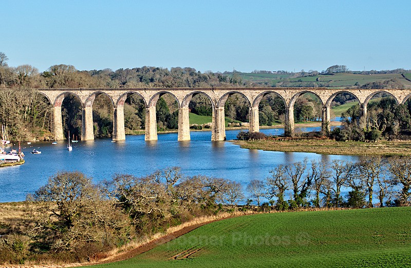CW25 - St Germans Viaduct in Cornwall - Special offer cards £1.25 each (minimum order 8). No extra postage