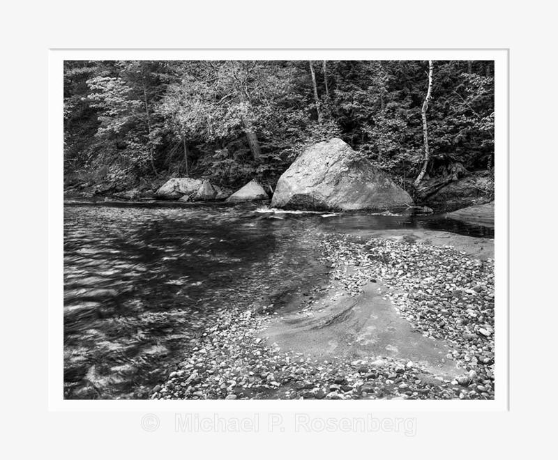 Boulder, Yellow Dog River, Upper Peninsula MI (6044) - Upper Peninsula of Michigan