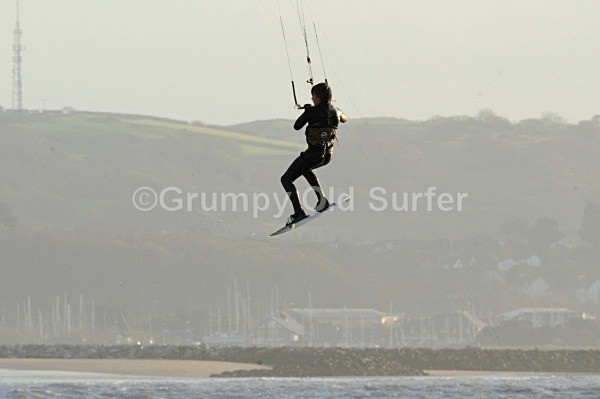 DSC_1517 - Kite Surfers - West Shore 27th November 2011