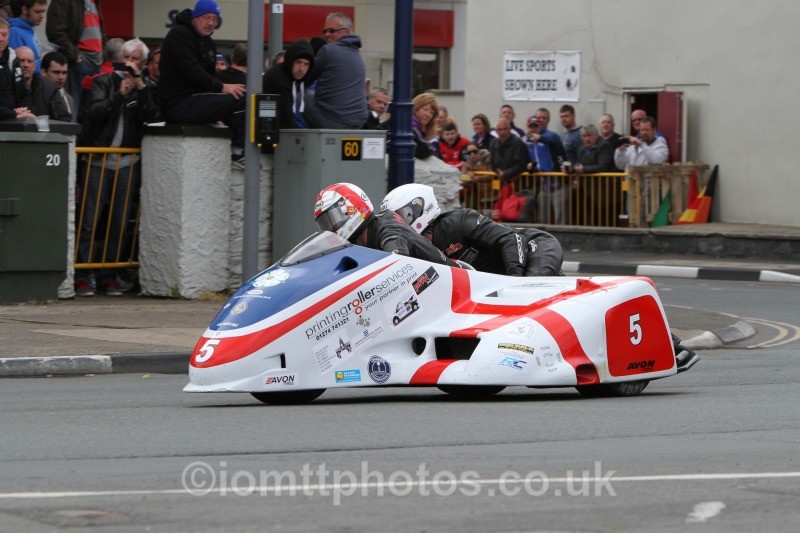 Conrad Harrison & Mike Aylott - Sure Sidecar Race 2