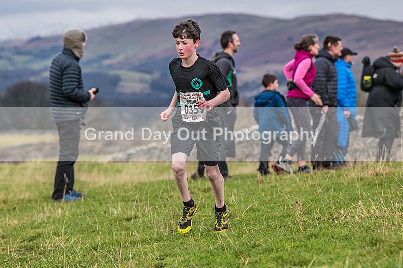 Cunswick U13-103 - Kendal Winter League Cunswick Scar Junior Under 13 Fell Race Sunday 26th January 2025