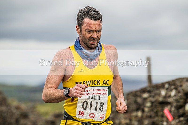 Helm Hill -729 - Kendal Winter League Helm Hill Fell Races (Under 13/15/17 & Seniors) Sunday 16th March 2025