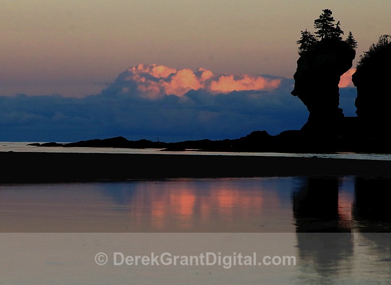 Flower Pot Rocks along the Bay of Fundy