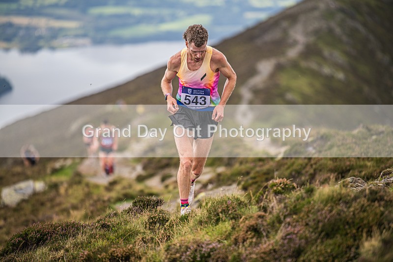 Uphill Only-105 - British Athletics Off Road Running Championships Senior Uphill Only Trial - Skiddaw Friday 15th Augu