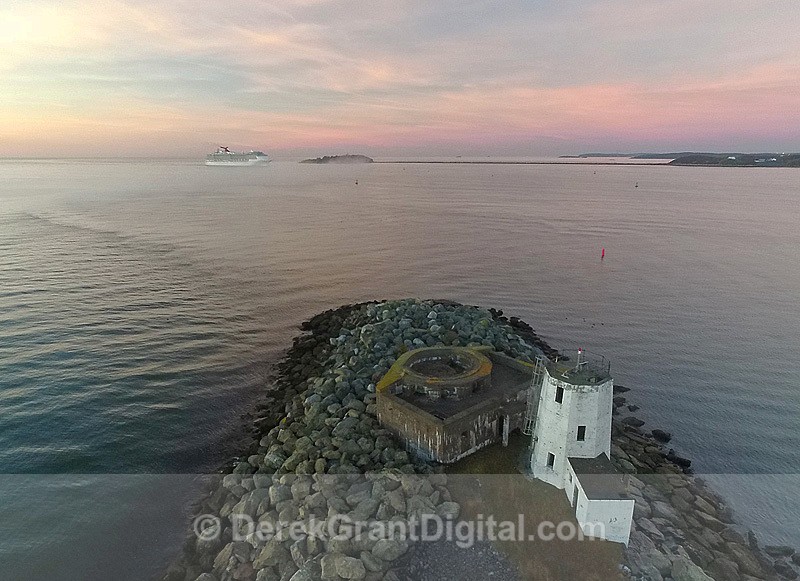 Courtenay Bay Breakwater Lighthouse Saint John New Brunswick Canada
